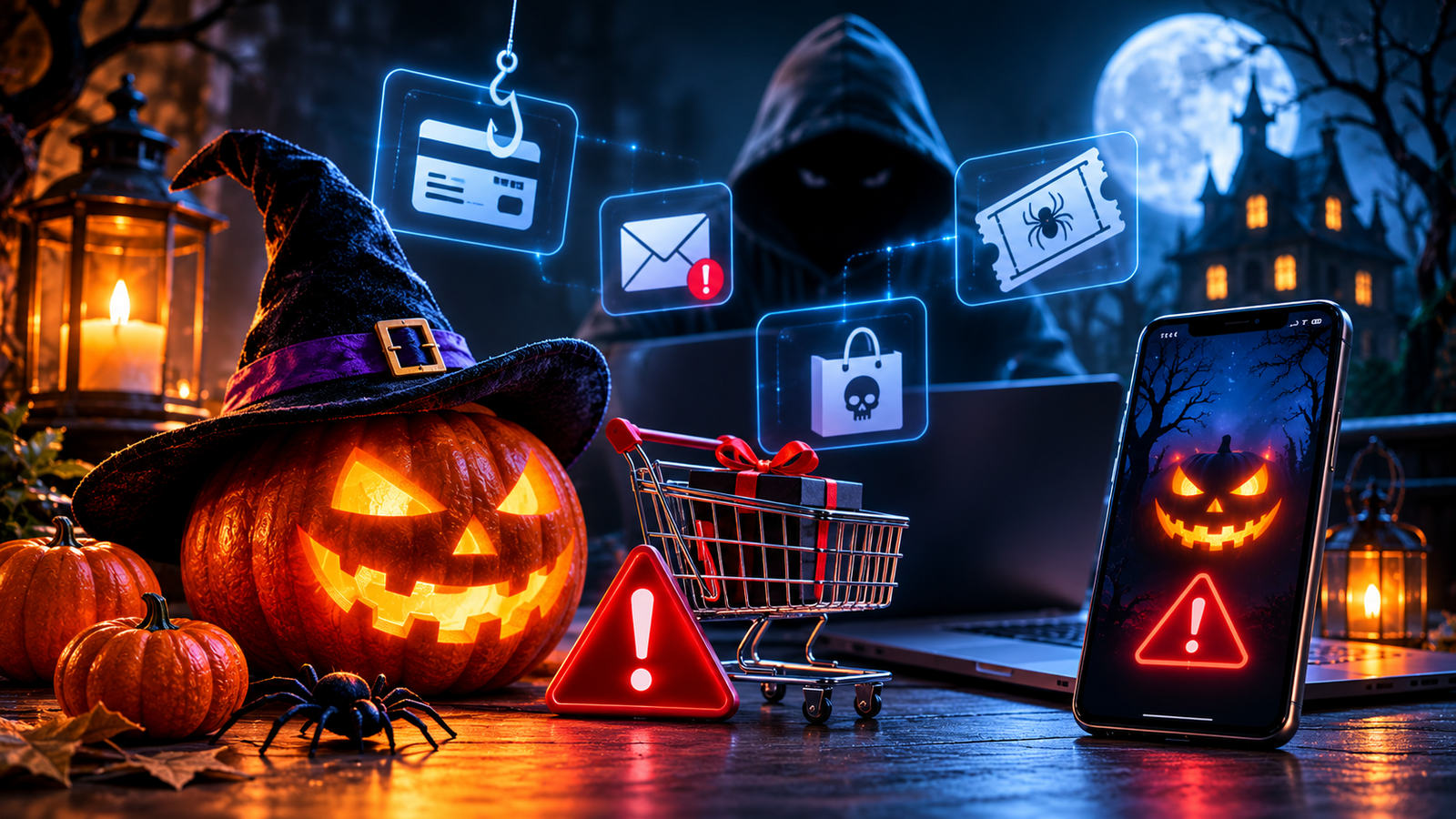 Halloween Scams: This Time Don't Lose Your Money to Fake Shops, Prize Messages and Ticket Traps