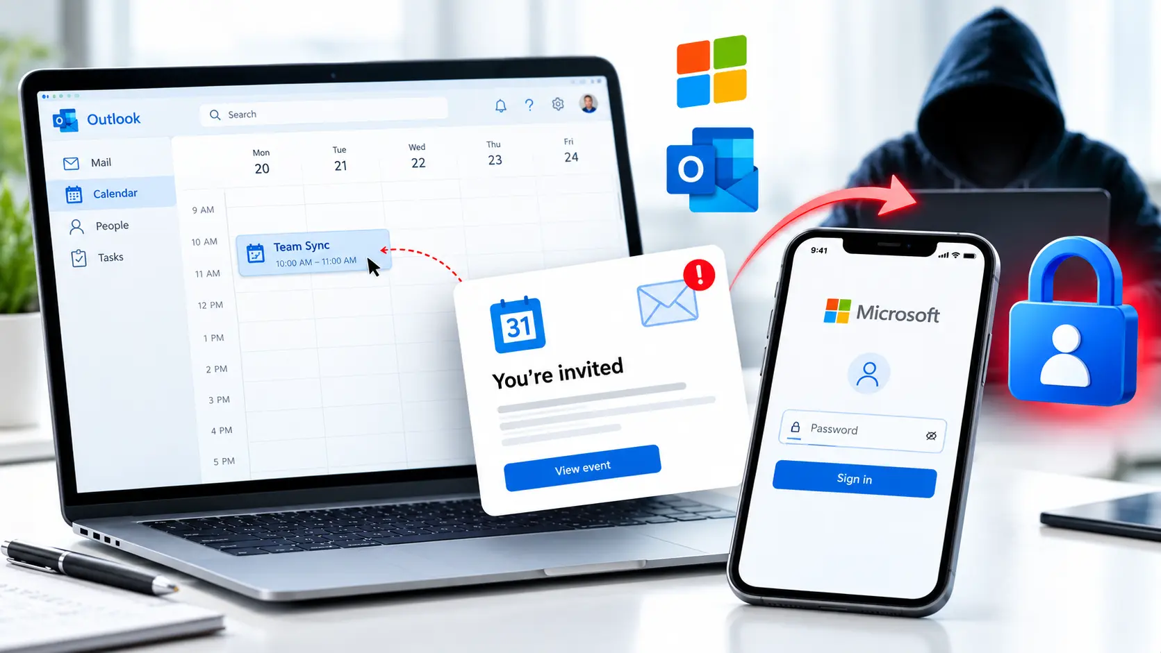 Fake Calendar Invites Could Steal Your Microsoft Account. Here's How to Spot Them