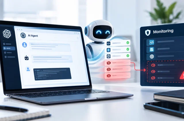 AI agent security monitoring dashboard illustrating potential gaps in OpenAI’s internal monitoring system.