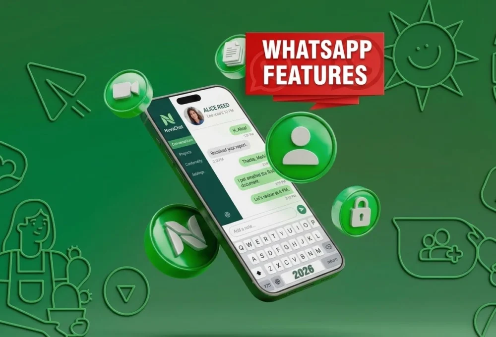 WhatsApp new features in 2026, including guest calling and account security updates