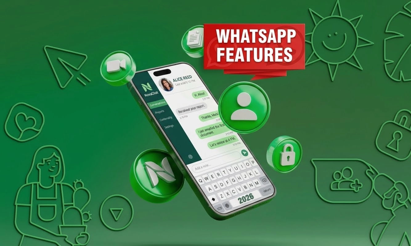 WhatsApp new features in 2026, including guest calling and account security updates